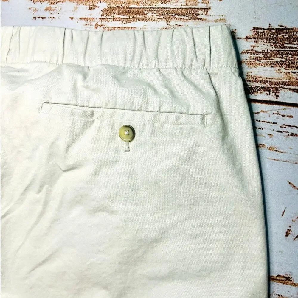 Denim & Flower Ricky Singh Slim Fit Chino Pants Khaki Men's XL Stretch
